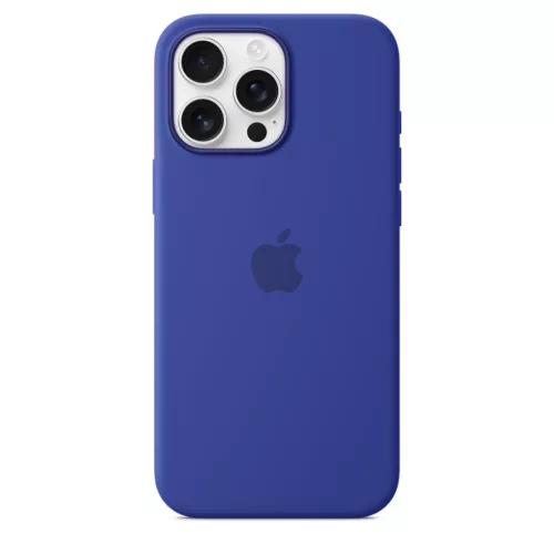 Apple iPhone 16 Pro Max Silicone Case with MagSafe - Ultramarine (Seasonal)